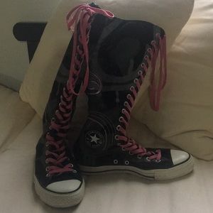 Calf High Converse Shoes